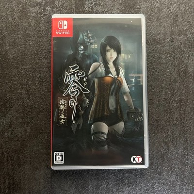 USED SW Zero Fatal Frame Maiden of Black Water Nintendo Switch Koei Tecmo JAPAN