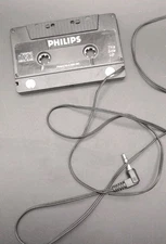 Philips MP3/CD Cassette Adapter Black Converter Car 