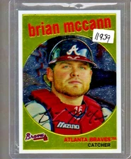 2008 Topps Heritage #C91 Brian McCann Chrome SP #/1959