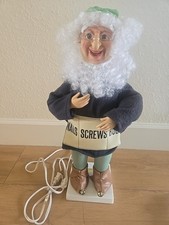 Telco The Original Motion-ettes of Christmas Santas Helper VTG Toy Builder Elf