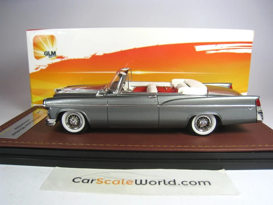 CHRYSLER WINDSOR CONVERTIBLE 1956 1/43 GLM MODELS (WEST POINT GRAY) - Immagine 2 di 4
