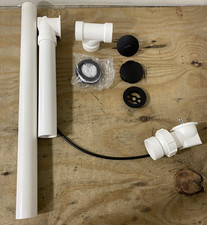 Kohler K-7213-BL Clearflo Tub Drain Kit - with Overflow - Matte Black READ 