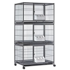 Triple Breeder Stackable Breeding Bird Parrot Cage Cockatoos Macaws Pigeons