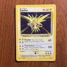 Preços de Zapdos #16 | Pokemon Base Set | Cartas de Pokemon