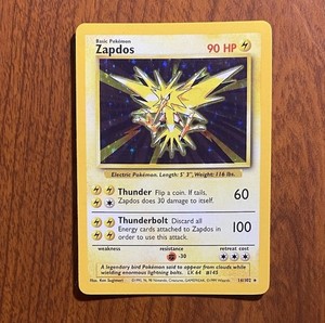 Zapdos Base Set | eBay