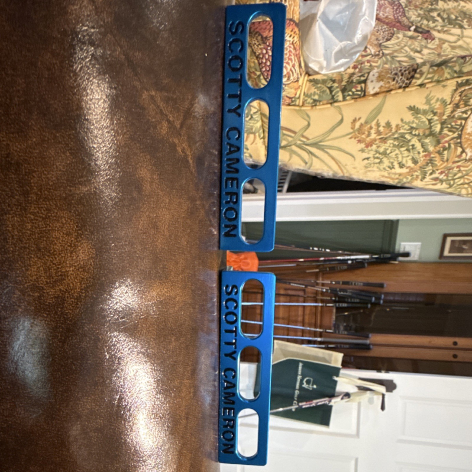 Scotty Cameron Titleist Circle T Blue Alignment Markers Set of 2 Tour Use