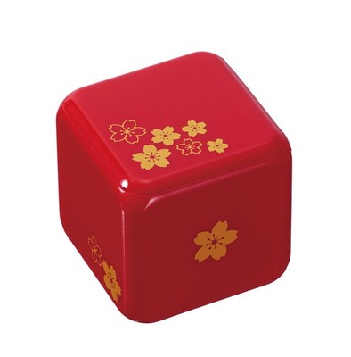 HANAYAMA Karakuri box dice design lacquer red Material ABS Japanese style Japan