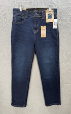 Curve Appeal Jeans Womens 2/26 Blue Concealed High Rise Comfort Waist Straight