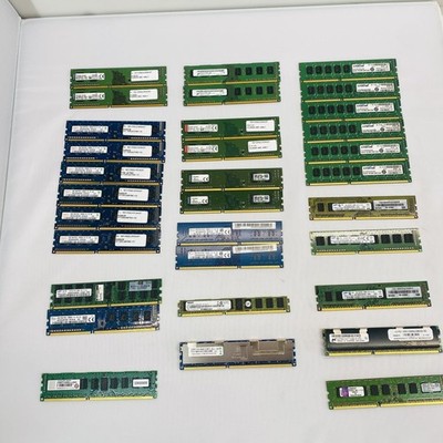 Posten gemischte RAM Module - Crucial Samsung Server & Desktop Speicher Klasse B