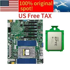 Supermicro H11SSL-i Motherboard With AMD EPYC 7532 32C/64T 3.3GHz Server CPU