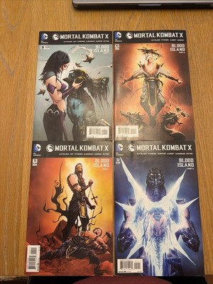Mortal Kombat X Comic Issues #1-14 Set 1st Prints 2015-2016 DC Comics
