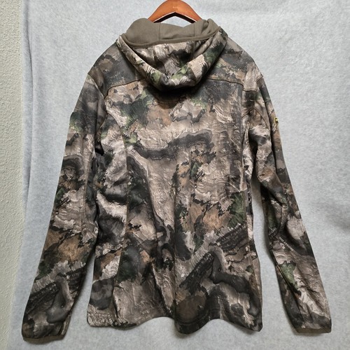 SCENT BLOCKER Vantage Mens L 1/2 Zip Hooded Pullover Jacket Camo Hunting - Picture 6 of 15