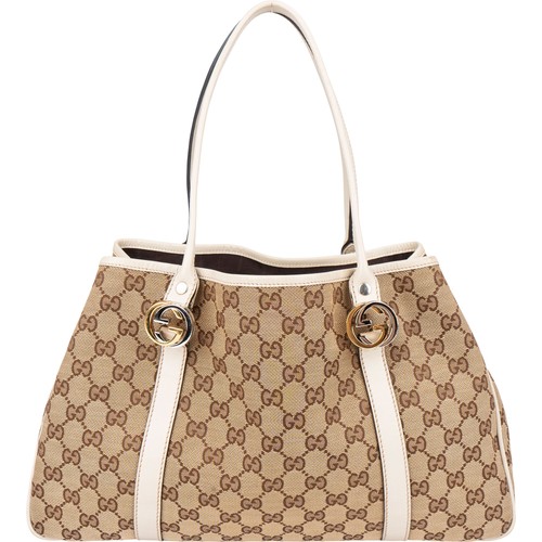 Gucci Monogram Twin GG Handbag Bag