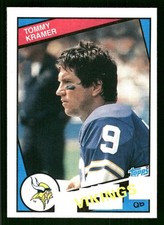 Tommy Kramer 1984 Topps #293