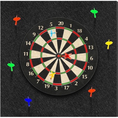 Stylischer Dart-Wandschutz für Wandfliesen - 9-teilig, robust und praktisch