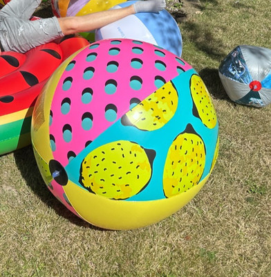 XXL Wasserball - Melonen Beachball - Inflatable- Looner