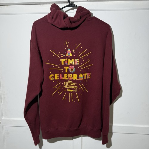 Disney Festival Of Holidays Hoodie Size Medium - Picture 2 of 4