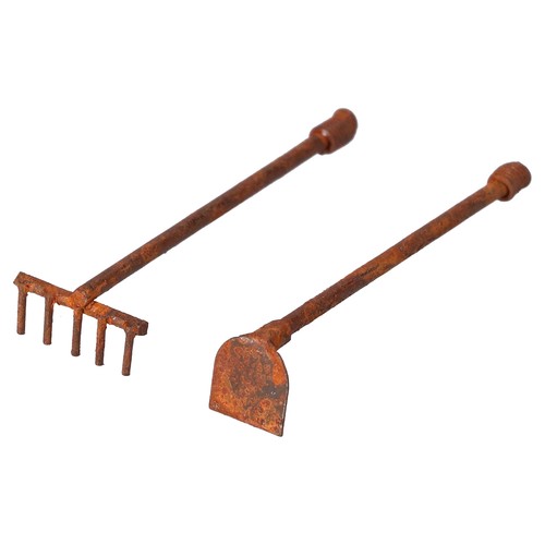 Dollhouse Miniature Farming Tools Dollhouse Farming Tools Retro For Garden - Picture 6 of 12