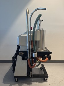 Milacron MDCW15 Self Container Mobile Carousel Plus Dryer to Dry Plastic Resin