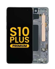Original Samsung Galaxy S10 Plus OLED Display Touchscreen Digitizer with Frame