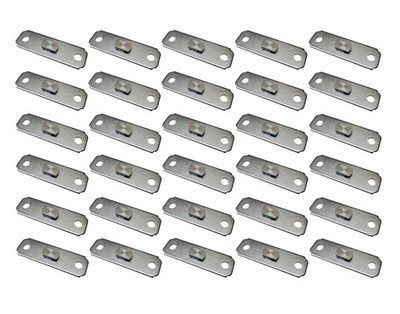 30x Wandbefestigung - Wandhalter starr z.B für Regal Säule Eden Tegometall ITAB*