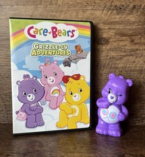 Care Bears LOT DVD FULLY TESTED And Share Bear Figure Toy Ships Fast