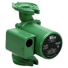 Taco 007-F5 Hydronic Circulating Pump, 1/25 Hp, 115V, 1 Phase, Flange Connection