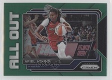 2023 Panini Prizm WNBA All Out Green Prizm Ariel Atkins #15 0c2