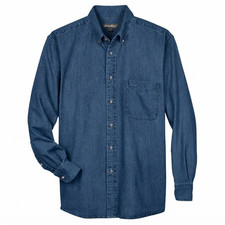 Mens Harriton Denim Shirts
