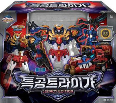 Miniforce Super Dino Power FORCE TRIGA Legacy Edition Transformer Robot SAMG