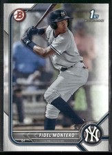 2022 Bowman #BP-74 Fidel Montero Prospects