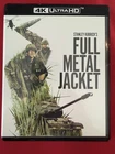 Full Metal Jacket 4K UHD Blu-ray 1987 Stanley Kubrick Mint