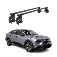 Menabo DachträGer GrundtäGer FüR CitroëN C4X / E C4X 2022-26 Schwarz Stahl 2X