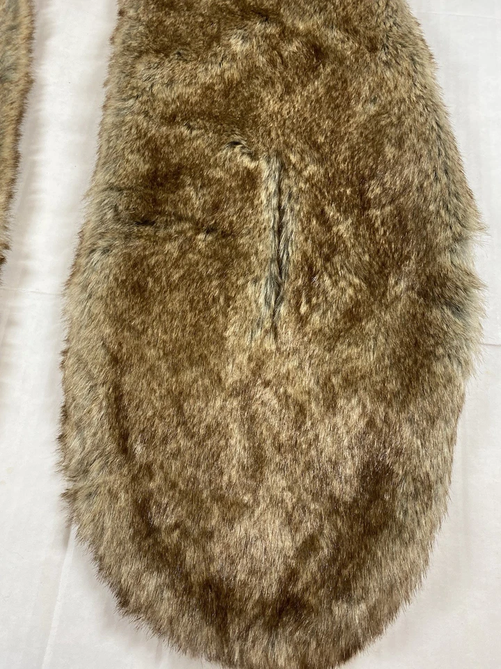 Estola chal envolvente de piel sintética nupcial - talla única - invierno, otoño boda Foto 4 de 4