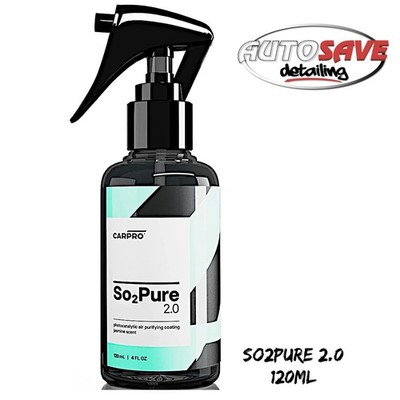CarPro - So2Pure 2.0 Geruchsentferner 120ml Nano-Scale TiO2 Basis