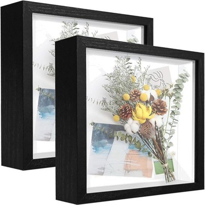 Erinnerungsbox 3D Bilderrahmen 22x22cm - Modernes Design für besondere Momente