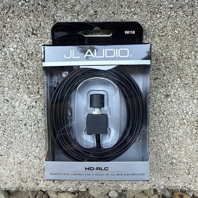 JL Audio HD-RLC HD Amplifier Remote Level Control and Cable HDRLC