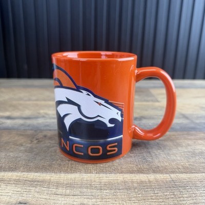 NFL Denver Broncos Enhanced 11 oz. Orange Coffee Mug