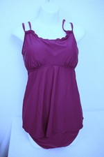 NEW Tankini Swimsuits Women's Modest Two Piece High Waisted Bottom Swimwear M