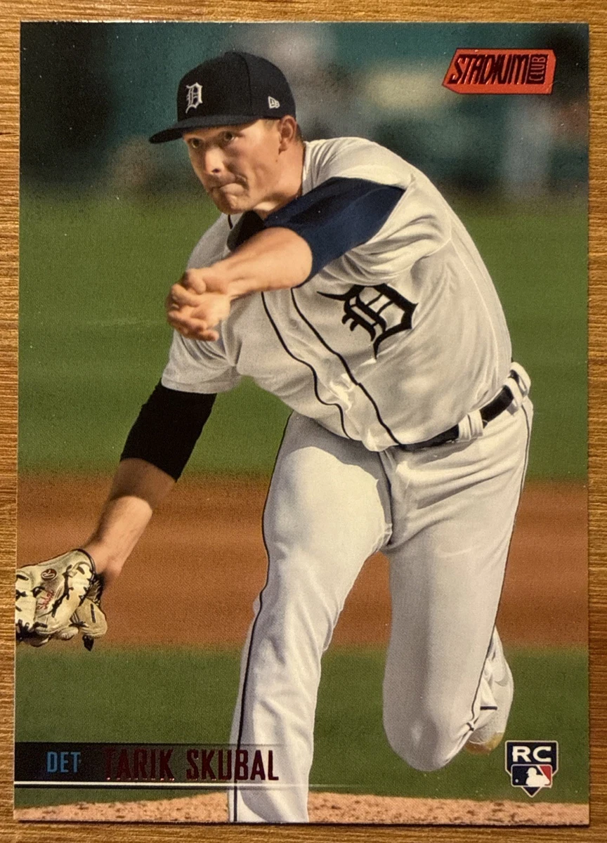 スポーツ選手 Tarik Sukubal RC Auto /99 2021 Topps Stadium Club #99 Tarik Skubal RC Detroit Tigers Rookie