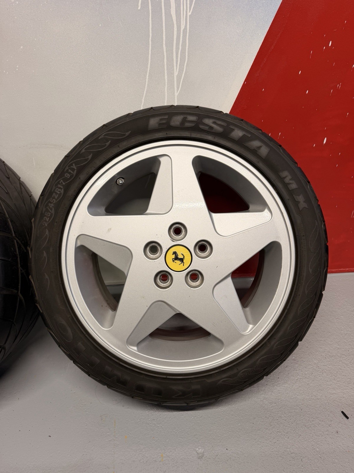 Ferrari 348 Front Right Wheel P/N 136542