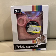 Instant Print Camera for Kids-Pink Toys for 3-10 Year Old 1080 P32GB