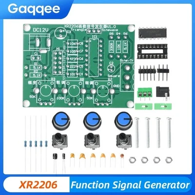 XR2206 Funktionssignalgenerator DIY-Bausatz Hochpräzise Sinus Dreieck Rechteck T - Bild 1 von 4