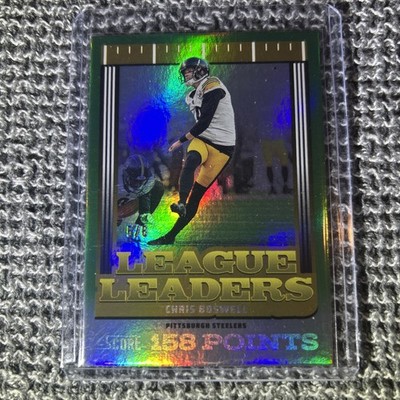 CHRIS BOSWELL Pittsburgh Steelers NFL panini 2025 numbered 5/6 RARE!
