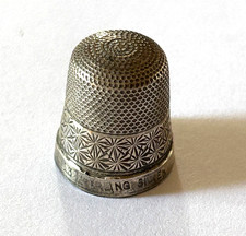 Antique Sterling Silver Thimble
