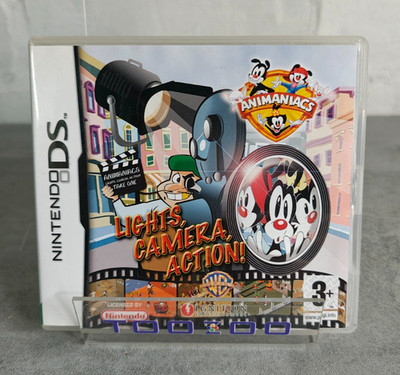 Animaniacs Lichter, Kamera, Action! Nintendo DS DSI DSL NDS 3DS Spiel GRATIS P&P