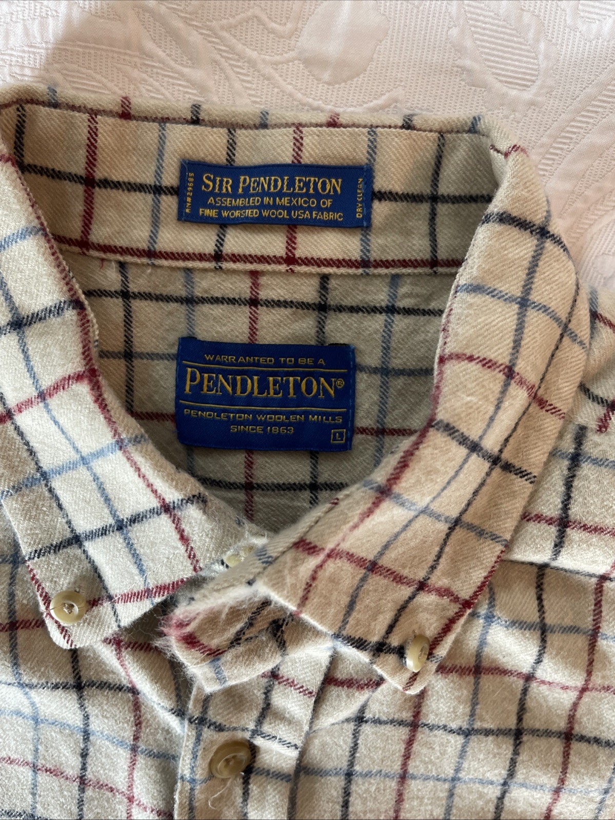 Pendleton Original Collection 100% Virgin Wool Ch… - image 2