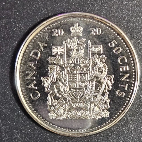 2020 Canada 50 Cents — photo from the most recent tracked eBay sale