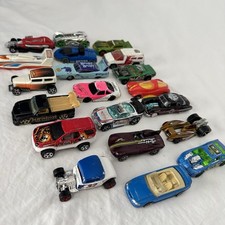 Mixed Lot Of Vintage Diecast Cars, Hot Wheels, Matchbox, Misc. USED, 20 pieces