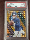 2025 Mosaic #362 Jaxson Dart Orange /199 RC - PSA 10 - Pop 2 - Giants